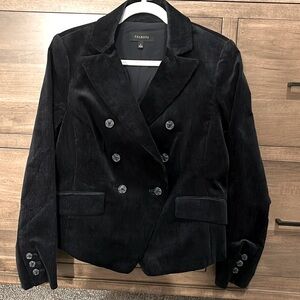 Talbots corduroy navy blazer. Misses XS. New without tags.